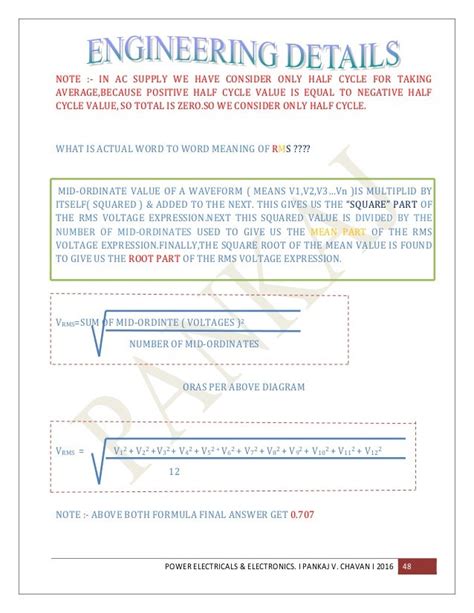 Electrical Design calculations