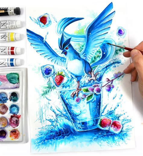 Articuno Ice Pokemon by Naschi on DeviantArt