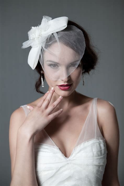 {Elianna Veil} by Enchanted Atelier for Sophie Hallette Wedding Birdcage, Wedding Pins, Wedding ...