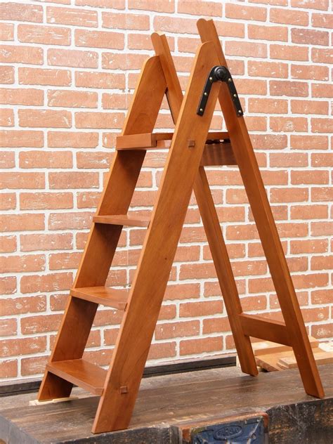 Step Ladder Making I Enjoyed - Paul Sellers' Blog | Ladder, Step ladder, Wooden step ladder