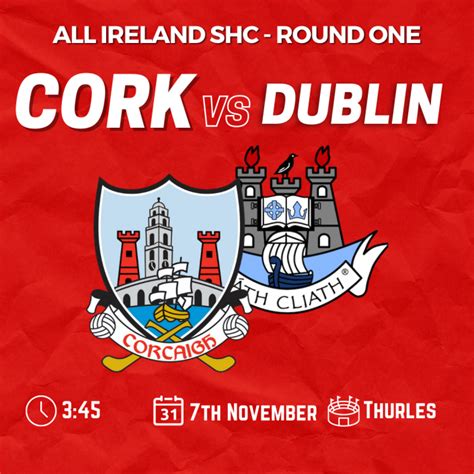 Cork Senior Hurling Team announced – Cork GAA