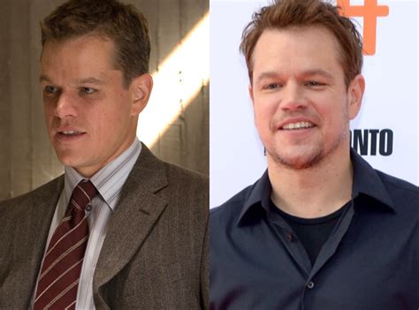 Matt Damon from The Departed Cast: Then and Now | E! News