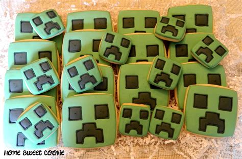 Home Sweet Cookie: Minecraft cookies!