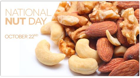 National Nut Day - October 22, 2022 - Happy Days 365