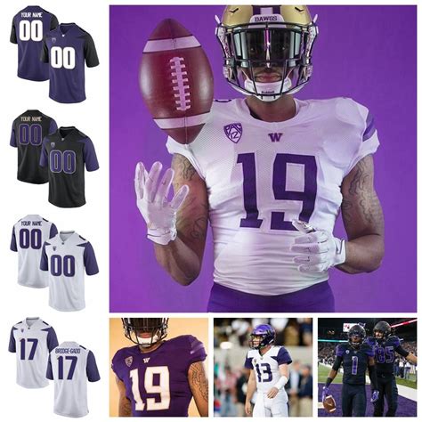 2021 Washington Huskies College Football Jerseys Tristan Vizcaino ...