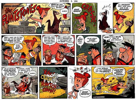 Inbetweens: Gene Hazelton's Flintstones Comic Strip - AnimationResources.org - Serving the ...