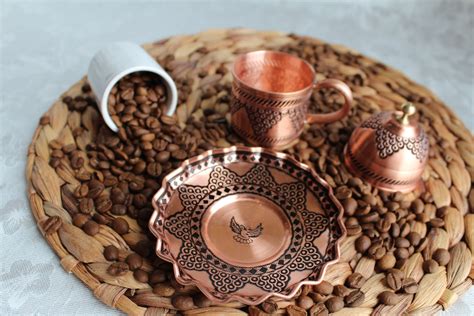 Handmade Coffee Set Arab Turkish Greek Coffee Set | Etsy