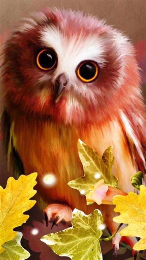 Fall owl, autumn, bird, birds, fall bird, owls, HD phone wallpaper | Peakpx