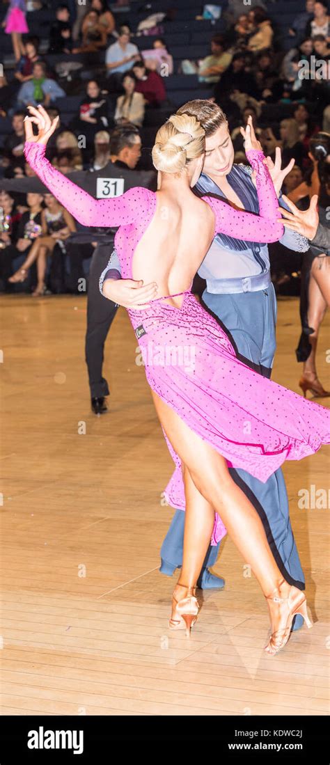 Latin Ballroom dancers at the International Championships, Brentwood ...