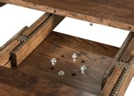 Denver Amish Dining Table - Rustic Amish Furniture | Cabinfield