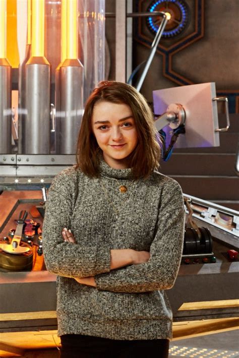 Maisie Williams Is About To Time Travel To 'Doctor Who' | Doctor who, Maisie williams, Doctor