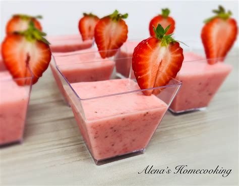 Strawberry Gelatine Dessert Recipe