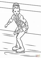 Figure Skating Coloring Pages At GetColoringscom  Free Printable sketch template