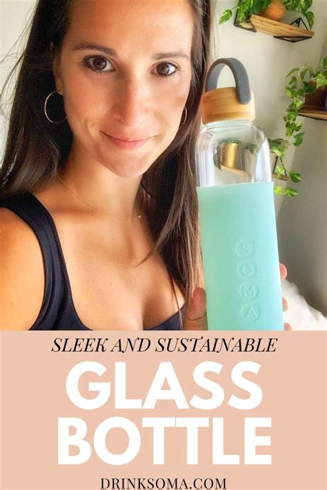 25 oz. Glass Water Bottle | Water bottle, Bottle, Glass bottles