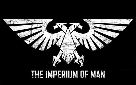 HD wallpaper: The Imperium of Man logo, Warhammer 40,000, Imperial ...