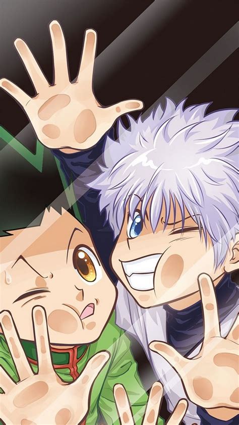 Gon And Killua iPhone Home Screen Wallpaper - 2023 Cute iPhone Wallpaper