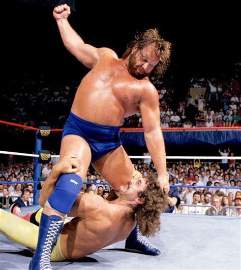 "Hacksaw" Jim Duggan vs. "Ravishing" Rick Rude | Wrestling superstars ...