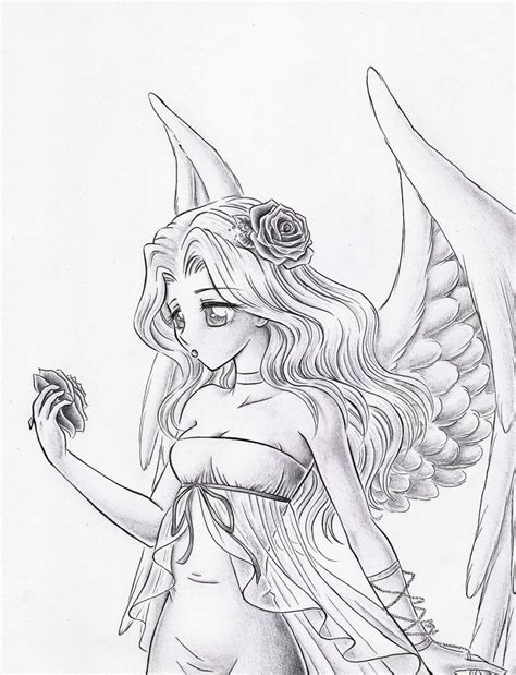 Angel Drawing Sketch at GetDrawings | Free download