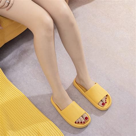 BRISEZZS Women's Wedge Sandals Open Toe Fashion Casual Summer Slide ...