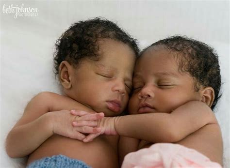 Pin by MB on #Twinning | Black twin babies, Cute black babies ...