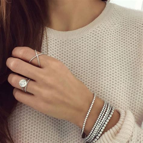 Diamond Tennis Bracelet #tennisbracelets | Tennis bracelet diamond, Trending bracelets, Diamond ...