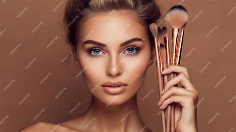 Premium AI Image | beauty makeup cosmetic model makeup model female ...