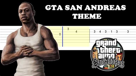 Gta San Andreas Theme (Easy Guitar Tabs Tutorial) - YouTube