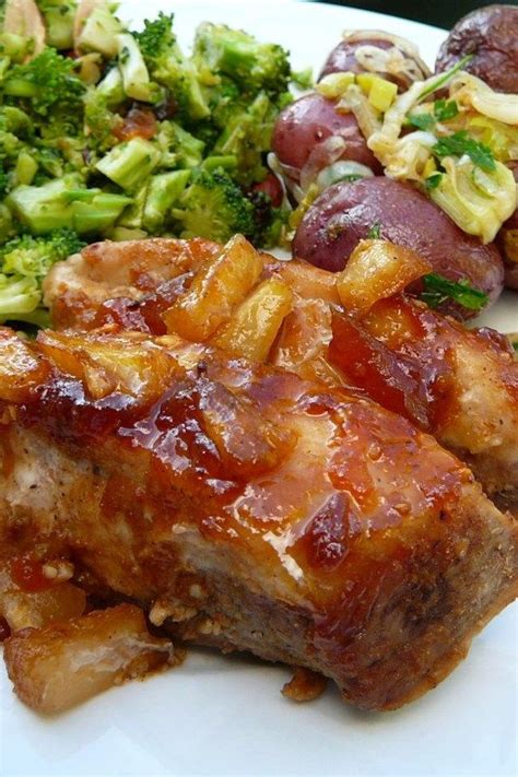 Pineapple Sticky Ribs | Recipe | Pork rib recipes, Boneless pork ribs, Bbq recipes