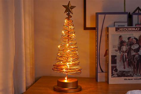 Christmas Tree Iron Night Lamp Deal - Wowcher