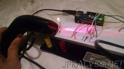 Arduino PS/2 Barcode Scanner - jpralves.net