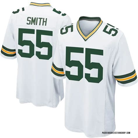 Za'Darius Smith Men's Green Bay Packers Nike Jersey - Game White