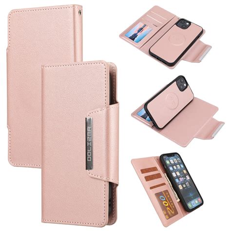 Ultra-thin Separable Magnetic Horizontal Flip Leather Case with Card ...