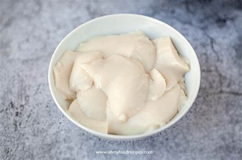 Tofu Pudding Dessert or Douhua (豆腐花) - Oh My Food Recipes