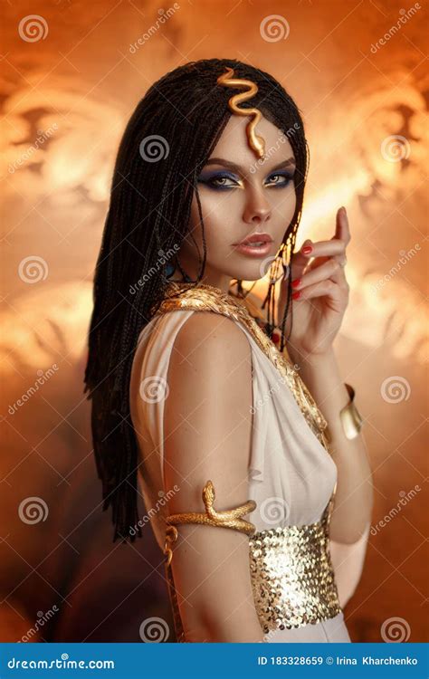 Queen Cleopatra On Papyrus Royalty-Free Stock Image | CartoonDealer.com ...