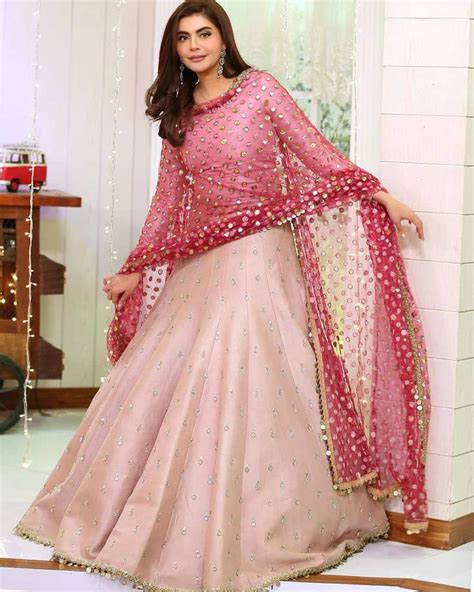 VeroniQ Trends-Bollywood Style Blush Pink Silk Anarkali Gown Dress Indian Party Wear,Anarkali ...