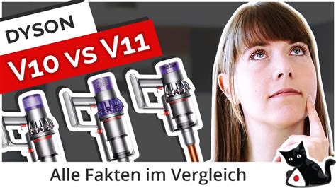 Dyson V11 vs V10 🔍Vergleich: das sind die Unterschiede! [deutsch] - YouTube