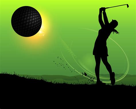 Golfer Silhouette Svg