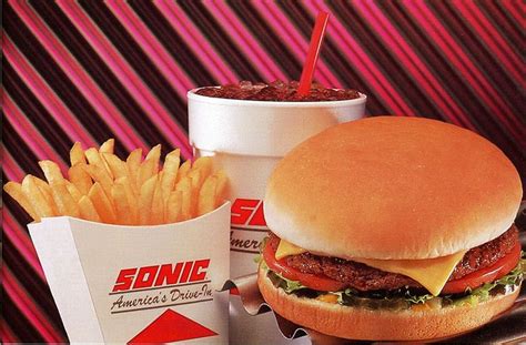 Sonic combo meal from 1992 | Fast food, Food, Vintage restaurant