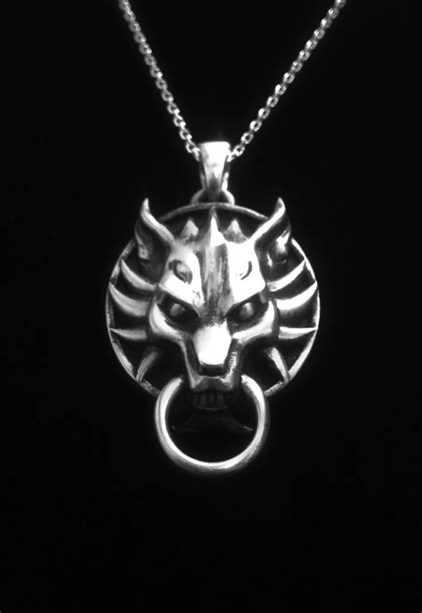 Fenrir Sterling Silver Pendant