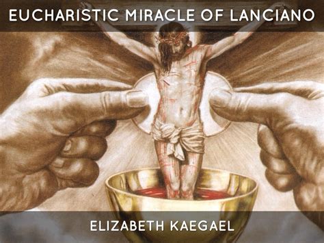 Eucharistic Miracle of Lanciano by Liz Kaegael