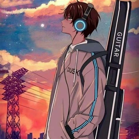 971 Anime Boy Music Wallpaper Hd Picture - MyWeb