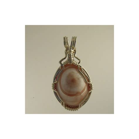 Semi-precious handcrafted pink-eyed Thomsonite and agate jewelry