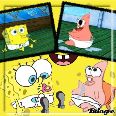 Baby Spongebob & Patrick Spongebob Patrick, Spongebob Squarepants, Baby ...