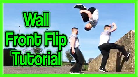 Wall Front Flip Tutorial (Inverted Wall Front) | Fraser Malik How to - YouTube