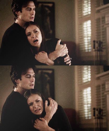 Delena; kiss me under the rain. - Damon & Elena Photo (11332881) - Fanpop