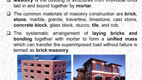 Brick Masonry । Construction Techniques & Equipments Tutorials ...