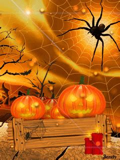 Spider And Lantern Halloween Gif Pictures, Photos, and Images for Facebook, Tumblr, Pinterest ...
