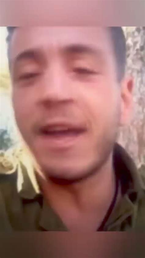 An Israeli soldier brags about killing a Palestinian girl and says he is looking for infants to ...