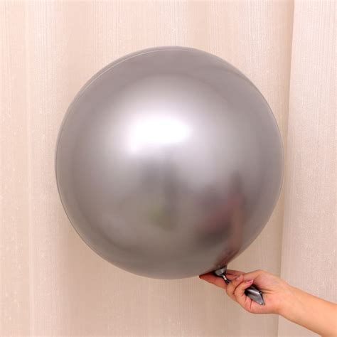 Chrome Bubble Balloons -- Chrome Silver - Party Decorations | Party ...