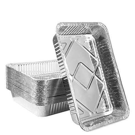 Disposable Aluminum Foil Pans,Fohuas Sturdy Half - Cooks Pantry